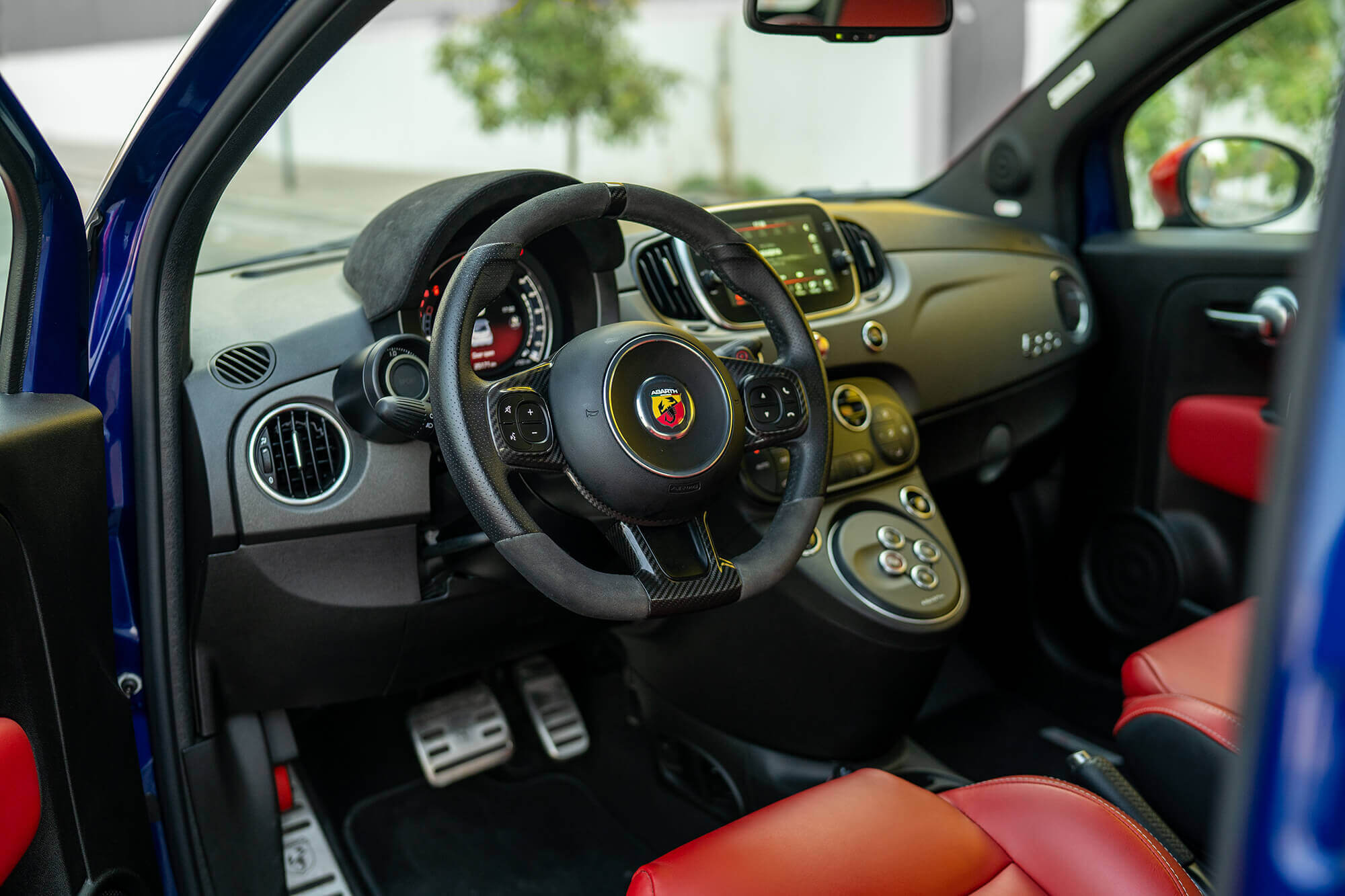 Abarth 595 Competizione Blue