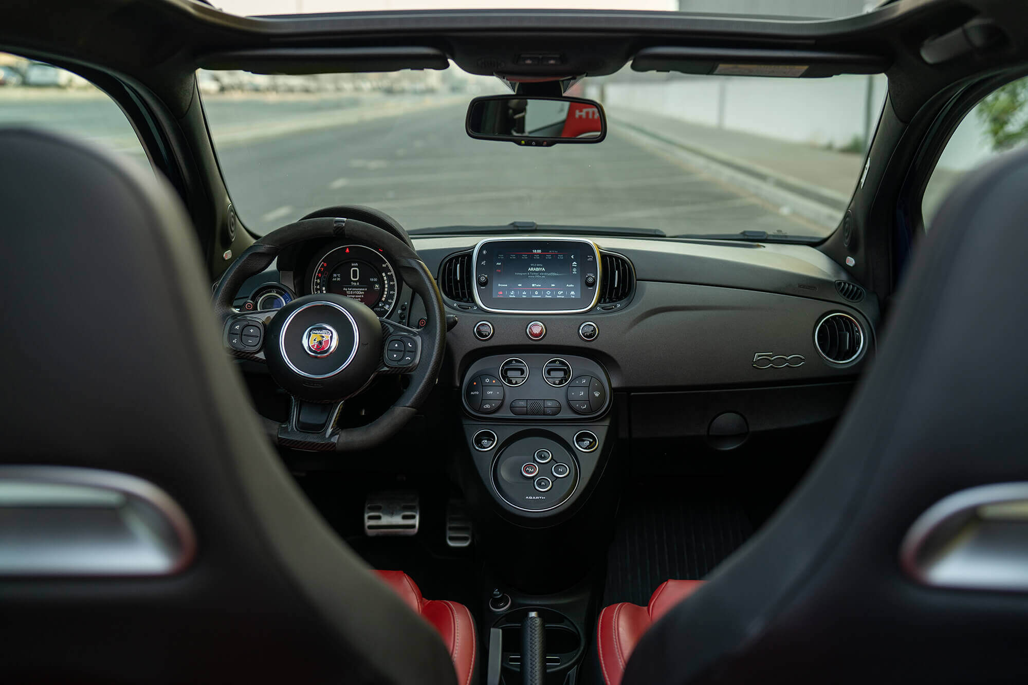 Abarth 595 Competizione Blue