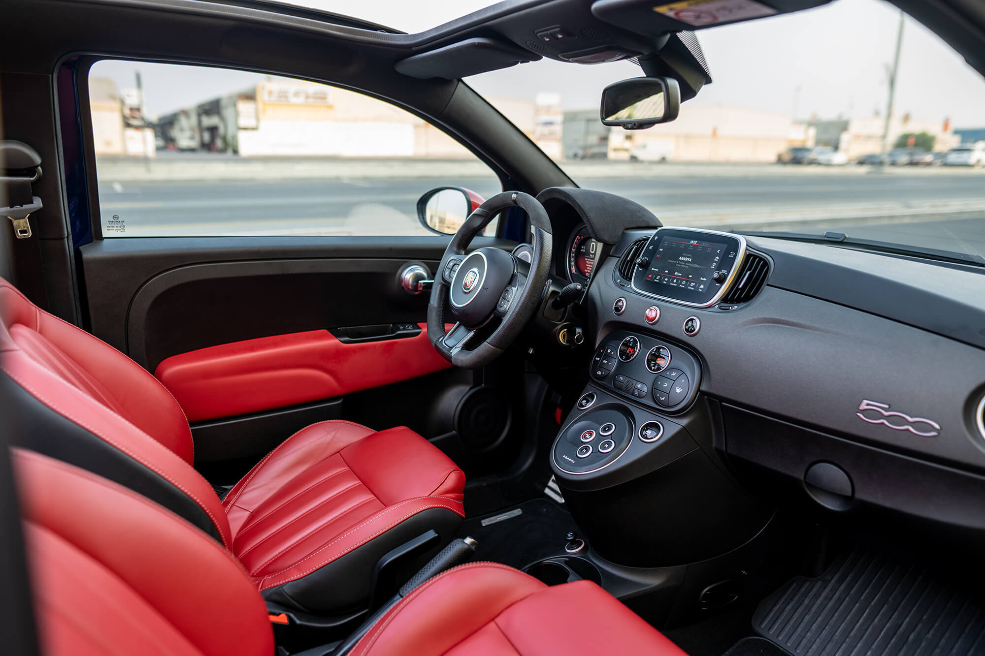 Abarth 595 Competizione Blue