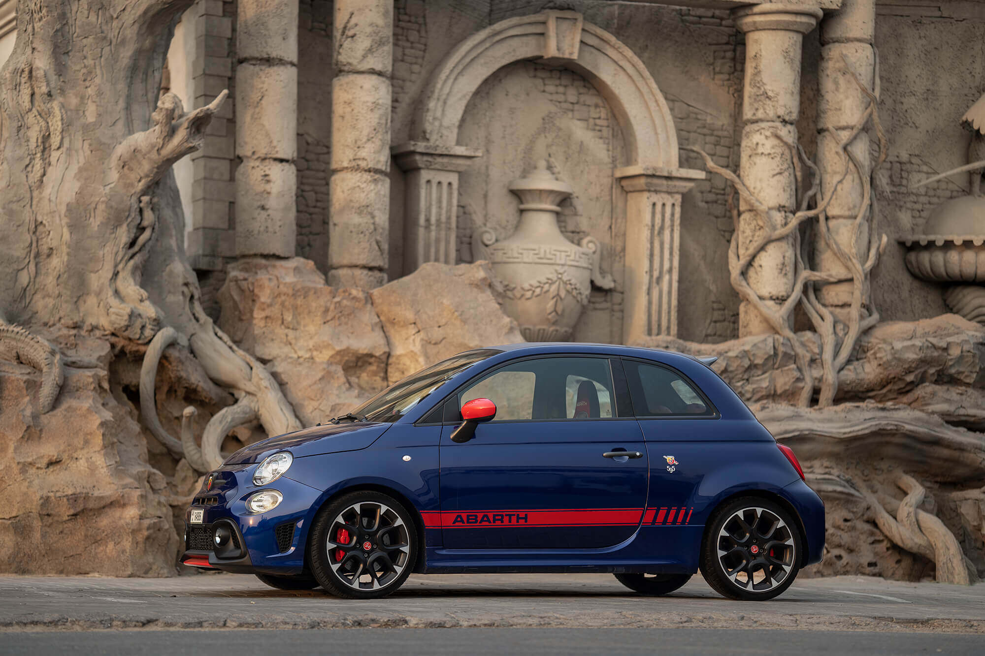 Abarth 595 Competizione Blue