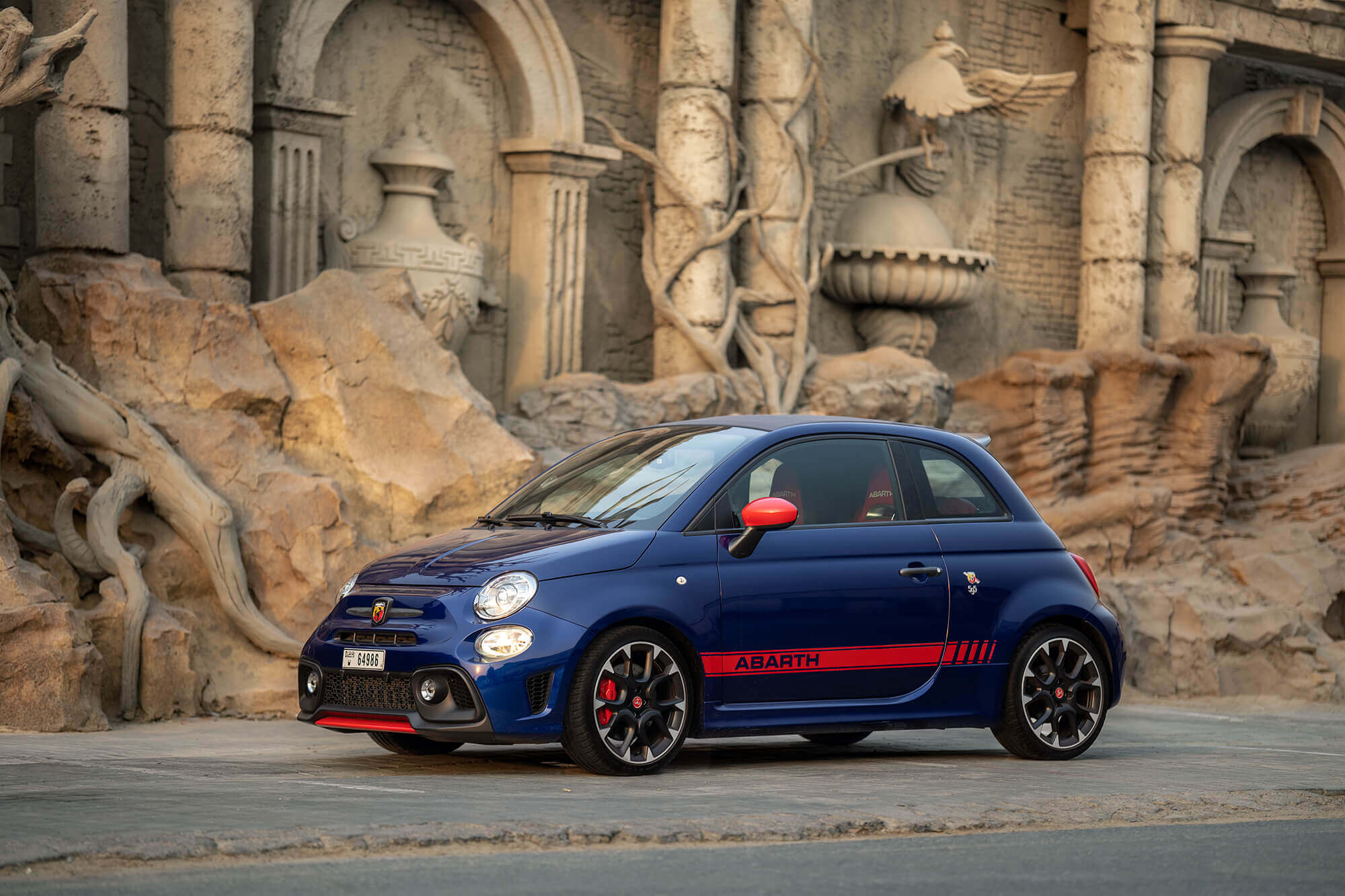 Abarth 595 Competizione Blue