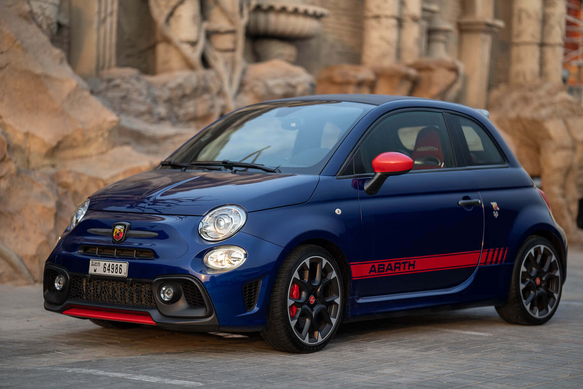 Abarth 595 Competizione Blue