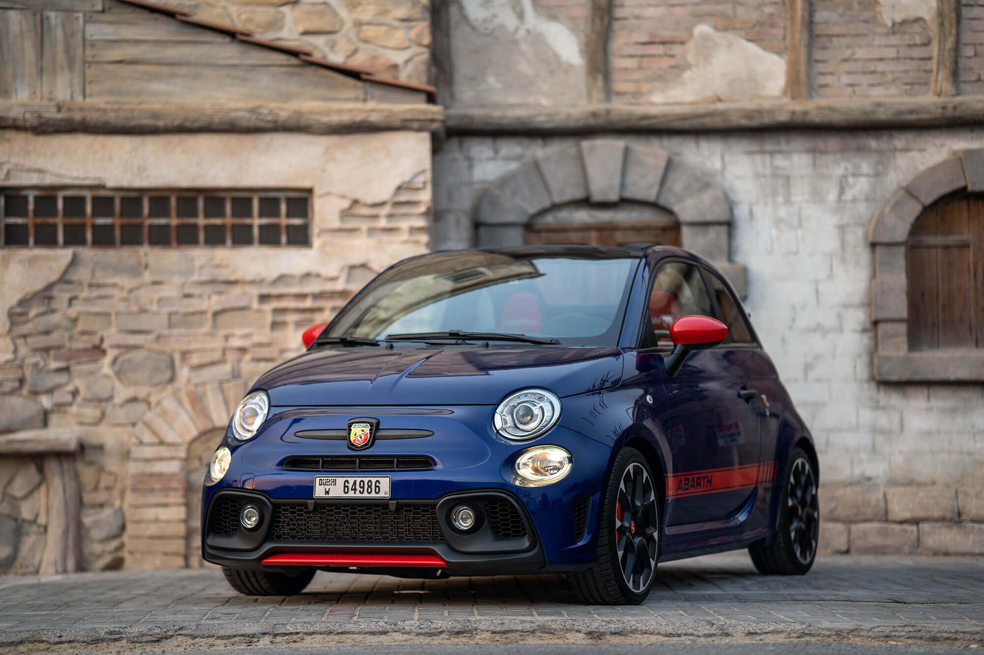 Abarth 595 Competizione Blue