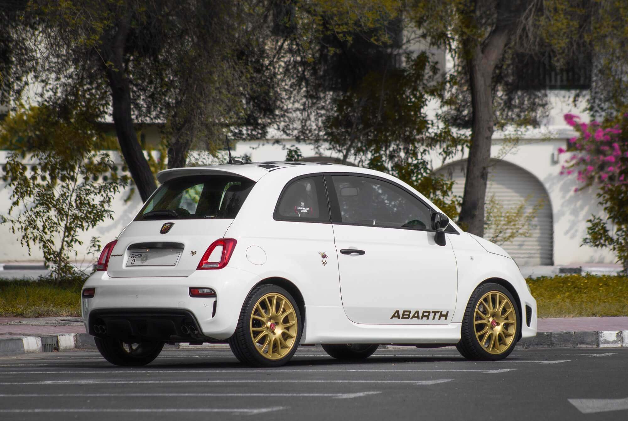 Abarth 695 Esseesse White