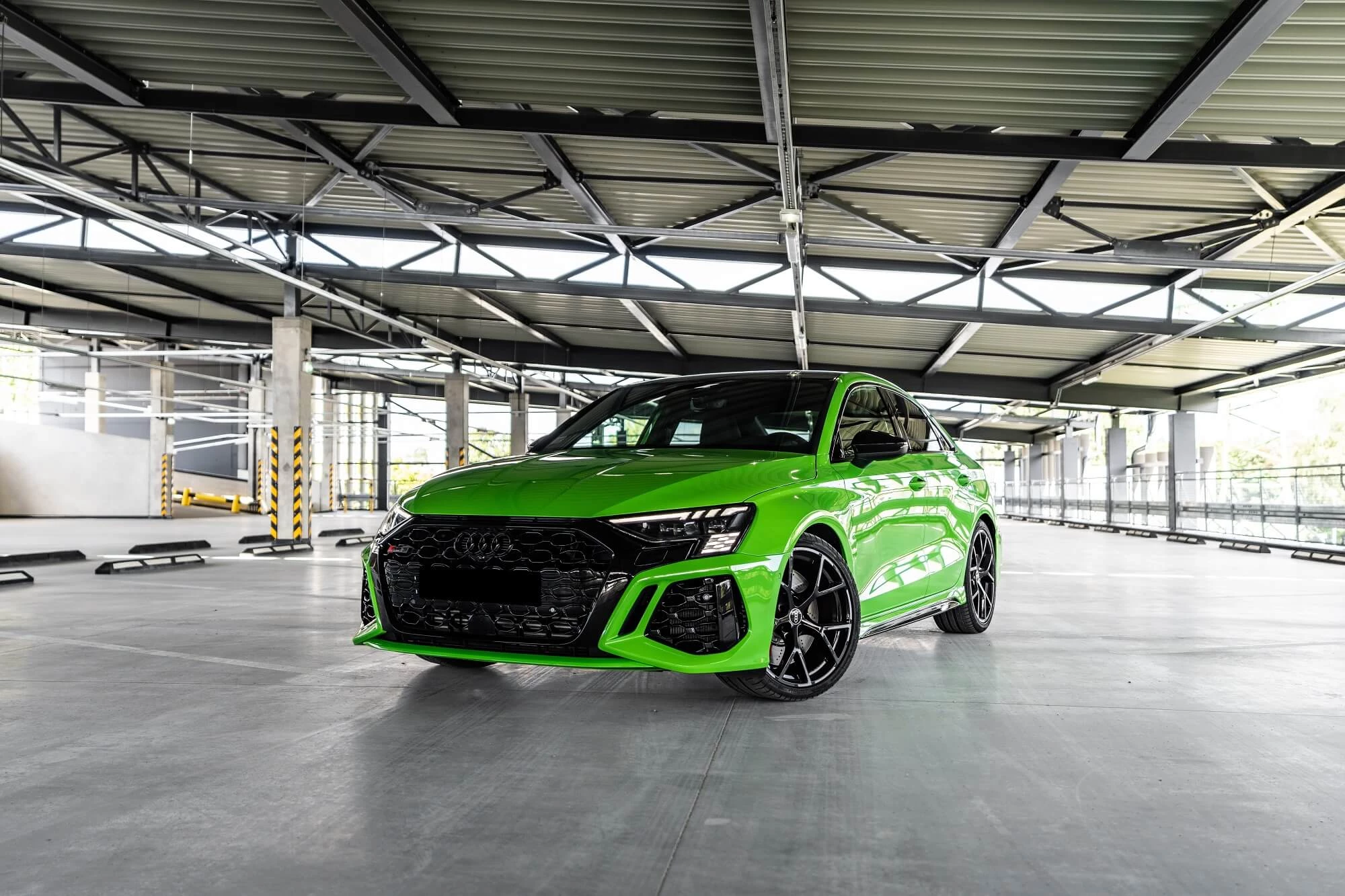 Audi RS3 Sedan Green