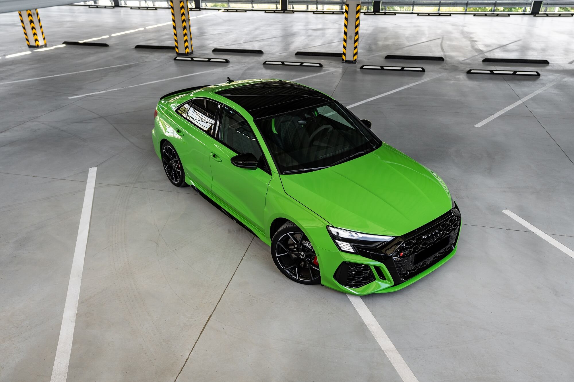 Audi RS3 Sedan Green