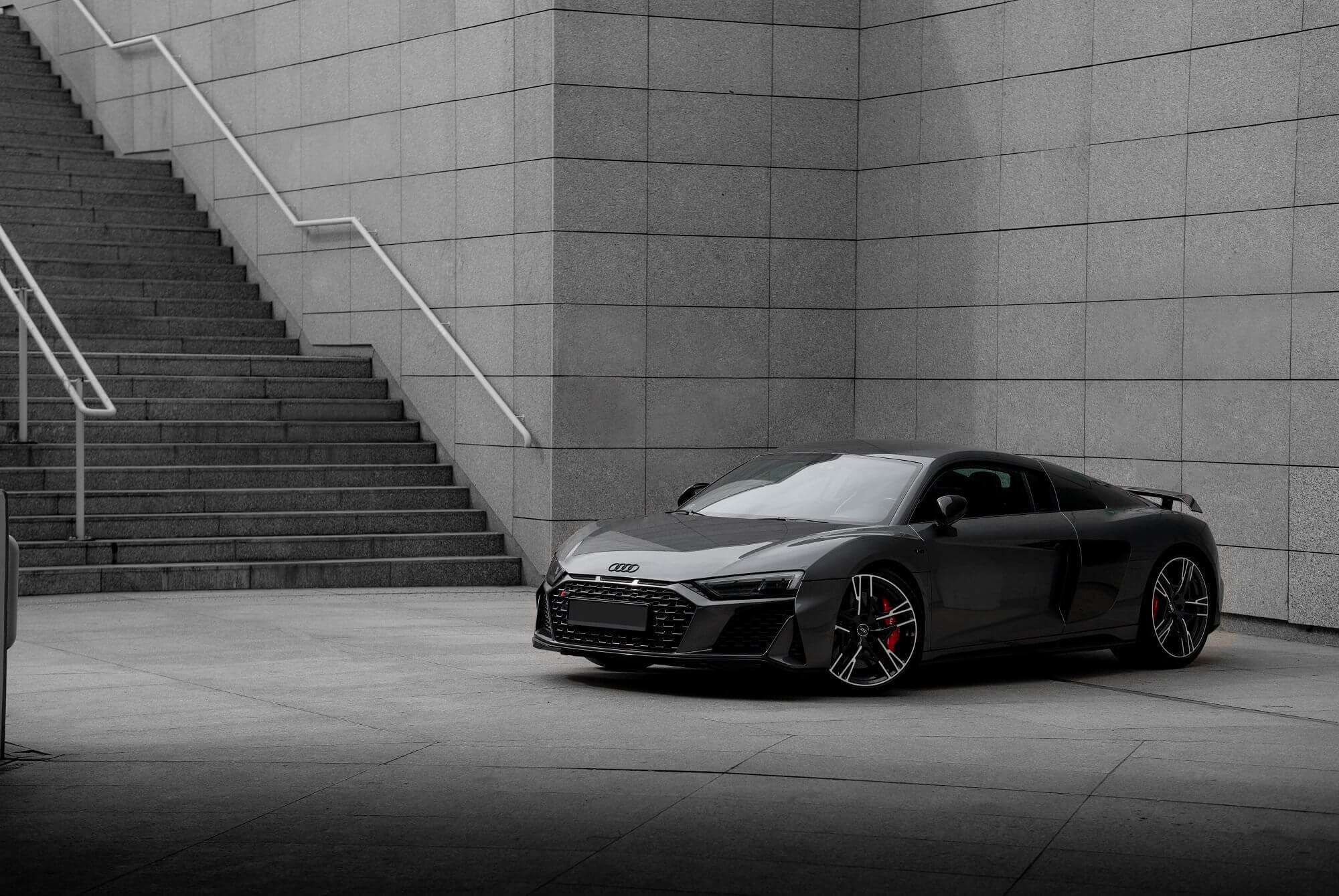 Audi R8 Grey