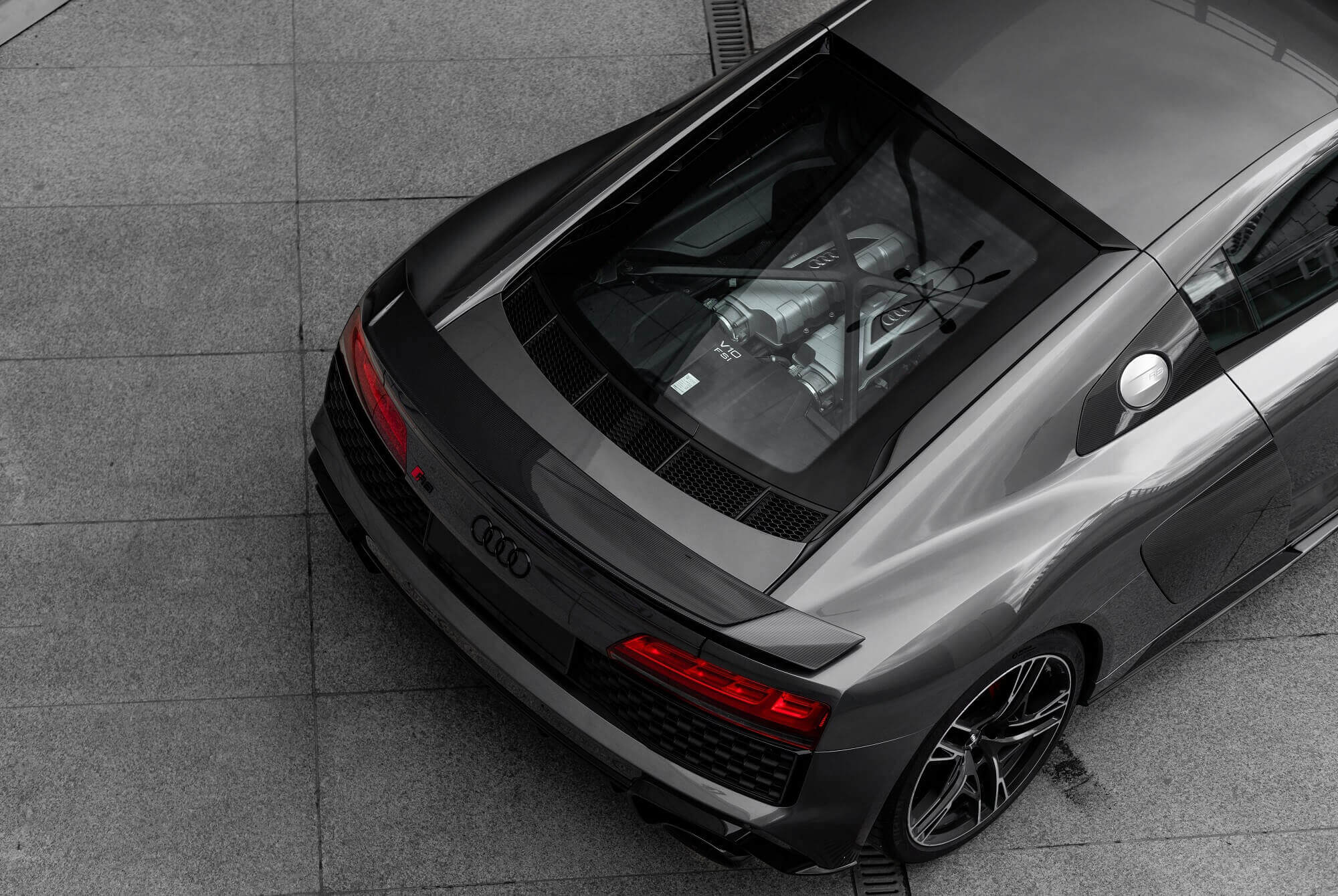 Audi R8 Grey