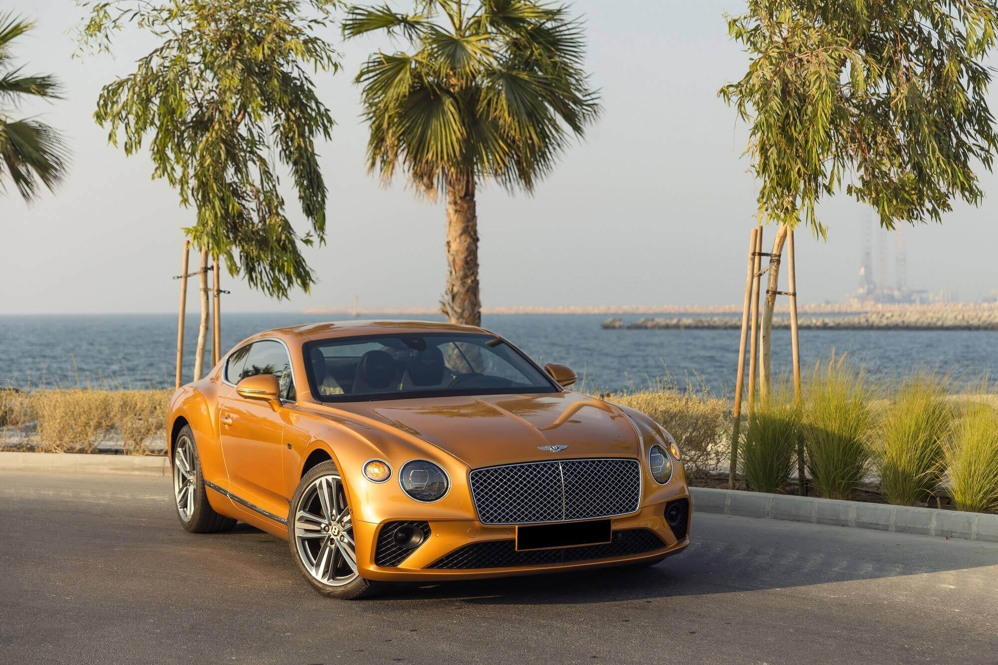 Bentley Continental GT Gold