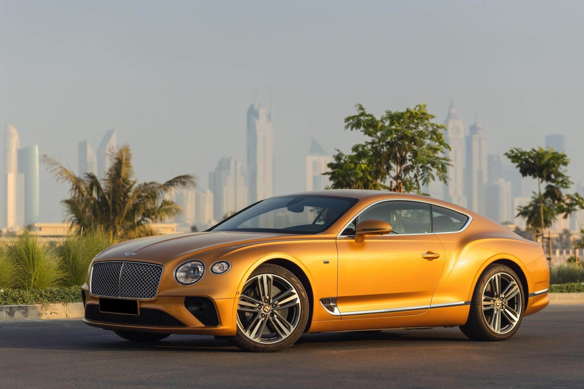 Bentley Continental GT Gold