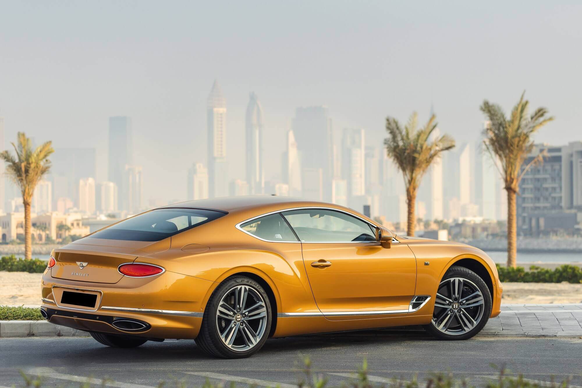 Bentley Continental GT Gold