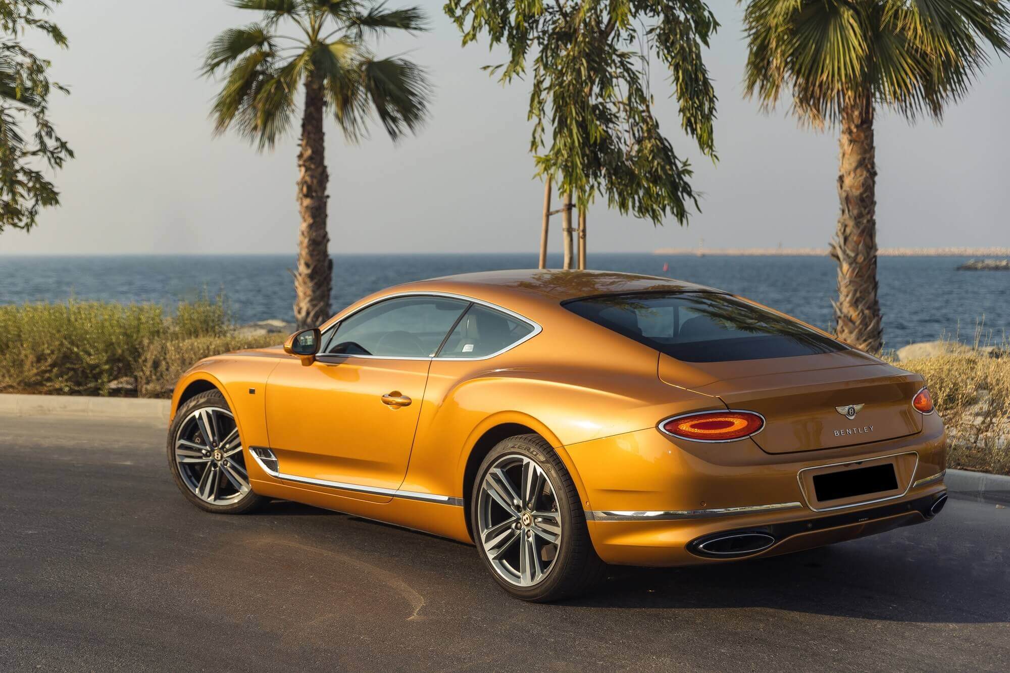 Bentley Continental GT Gold