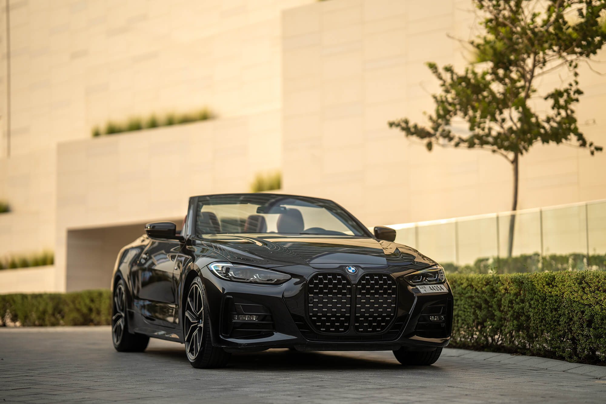 BMW 420 Convertible Black