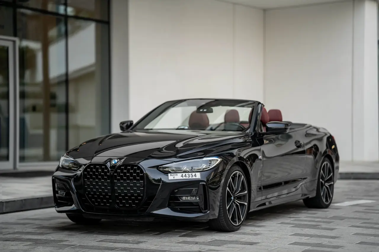 BMW 420 Convertible Black