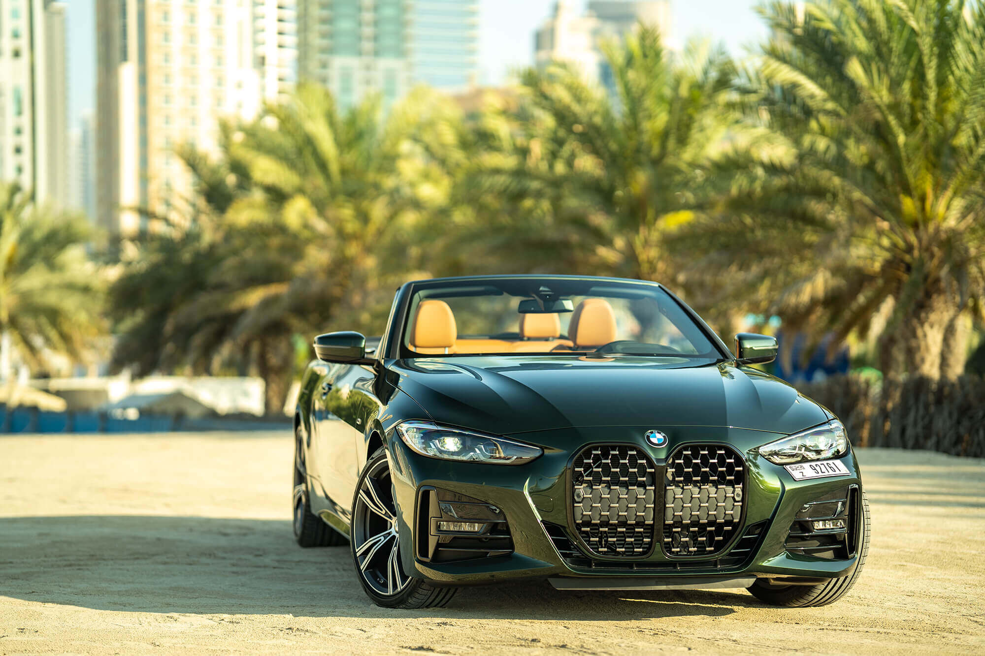 BMW 420 Convertible Green