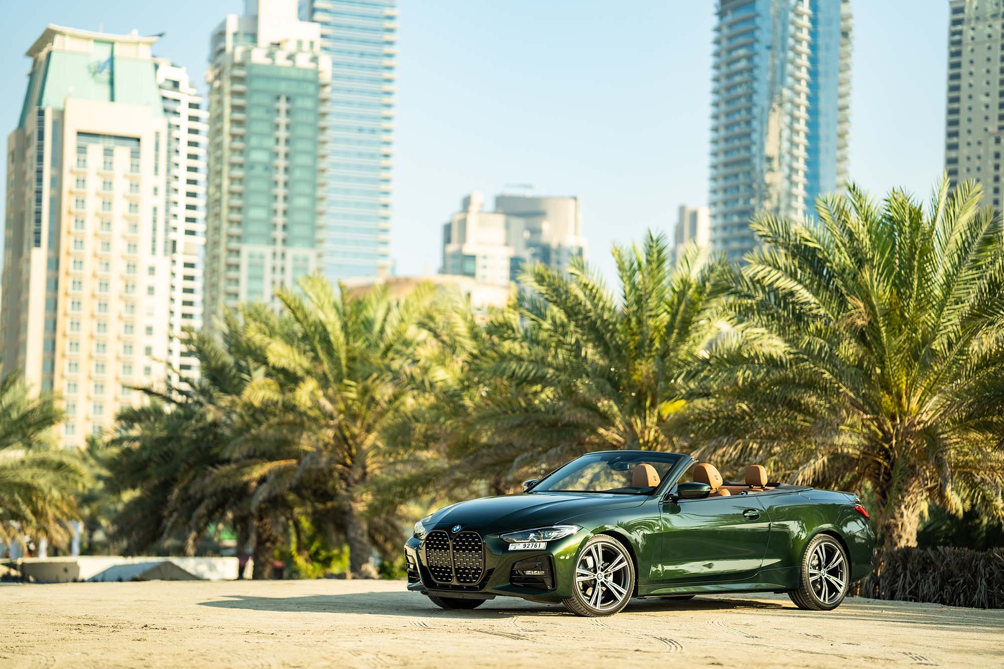 BMW 420 Convertible Green