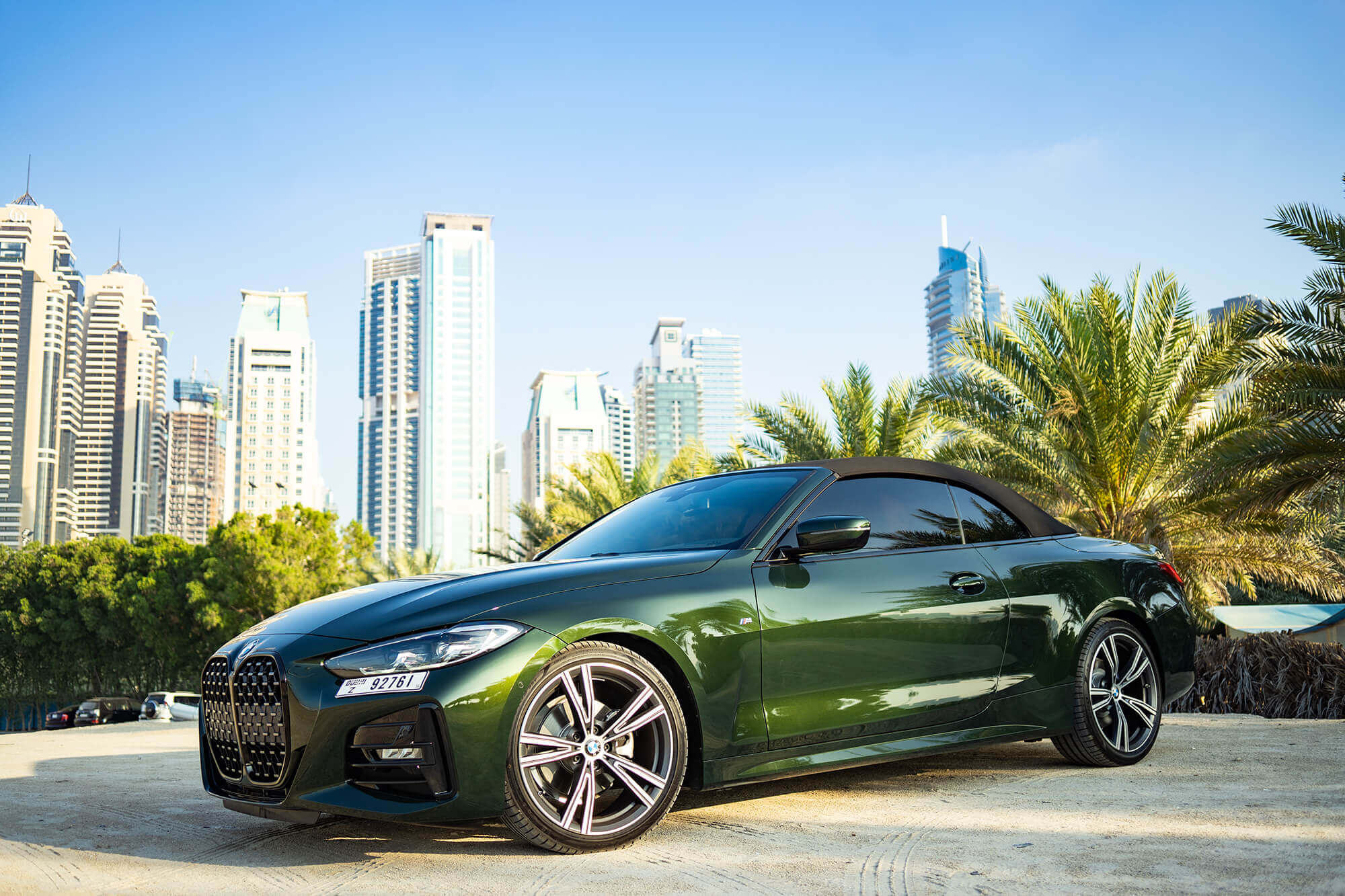 BMW 420 Convertible Green