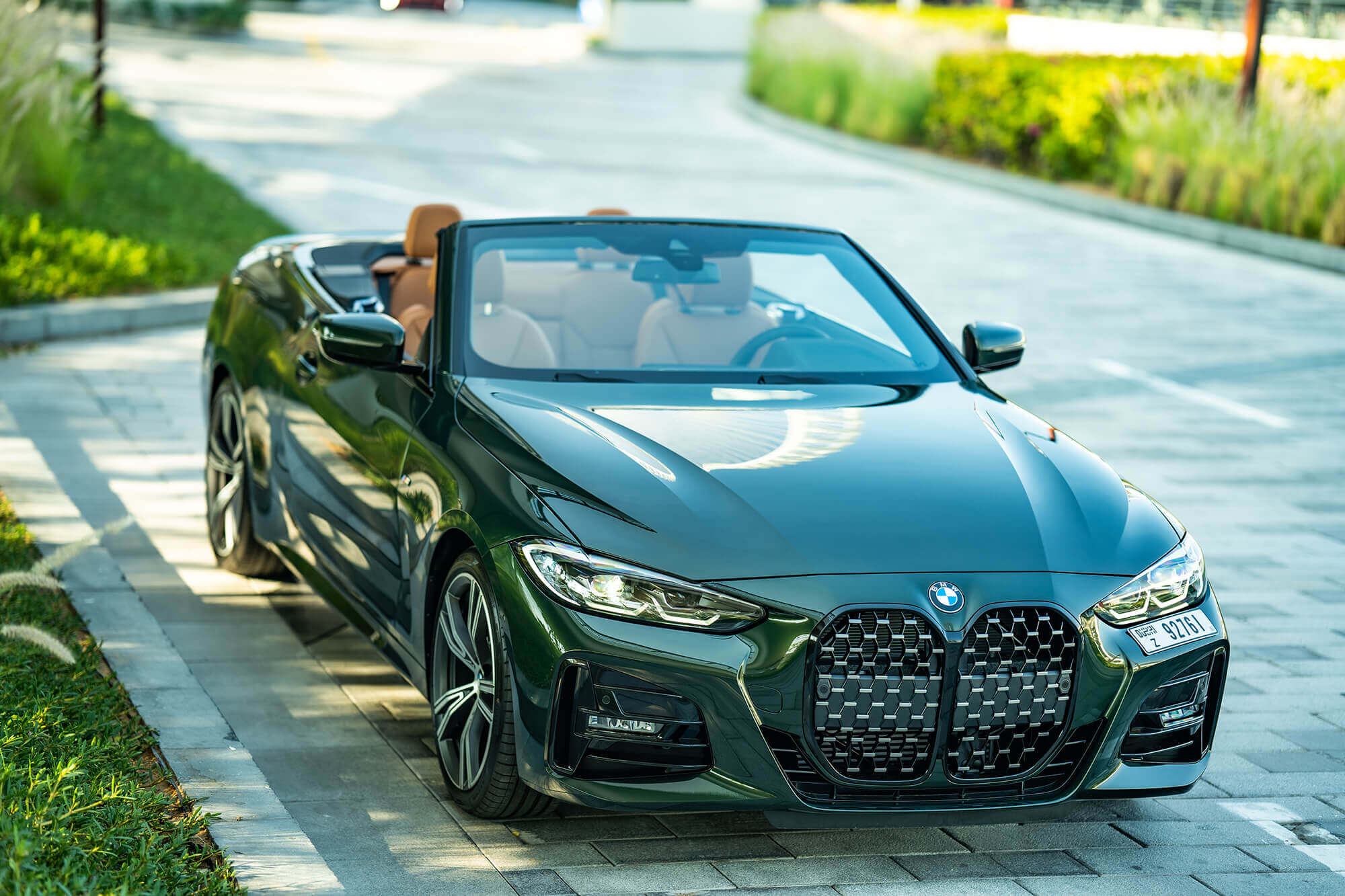 BMW 420 Convertible Green