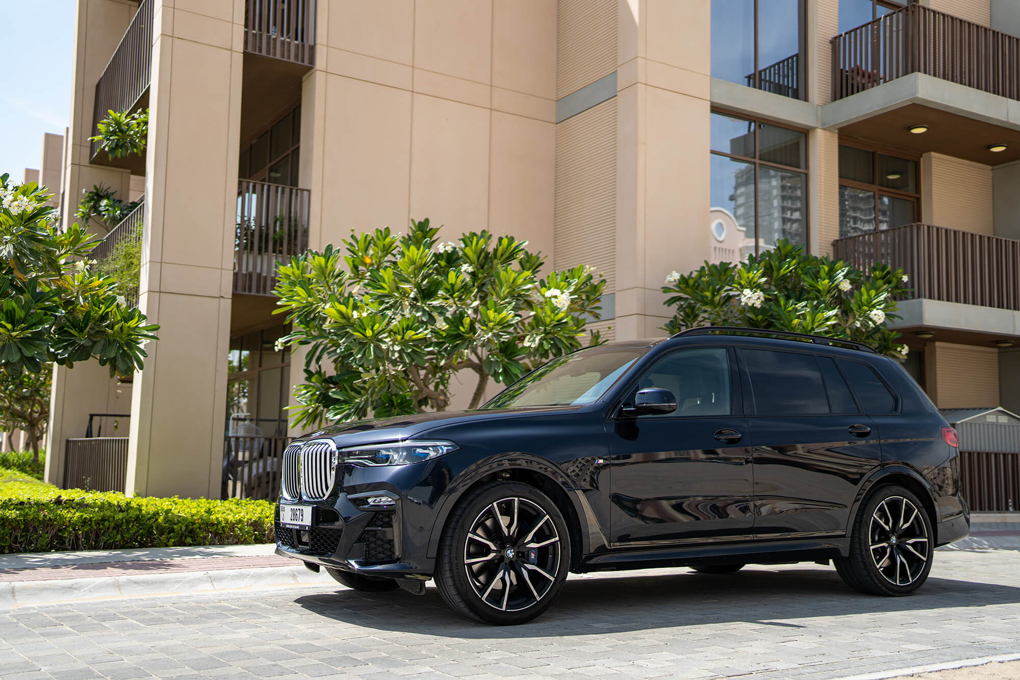 BMW X7 Dark Blue