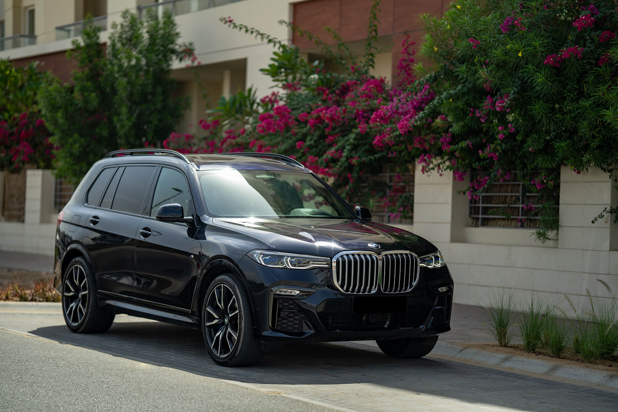 BMW X7 Dark Blue