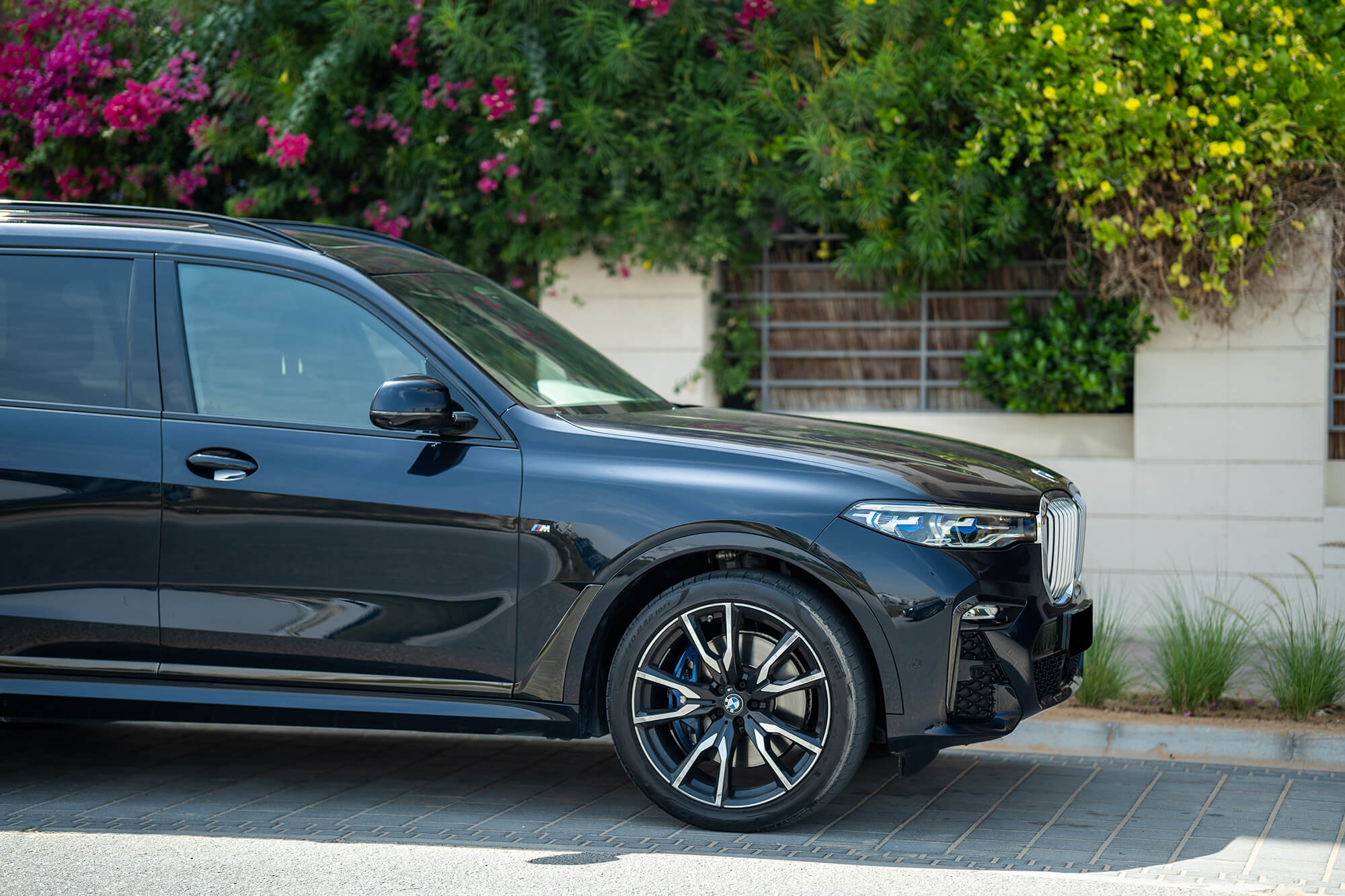 BMW X7 Dark Blue