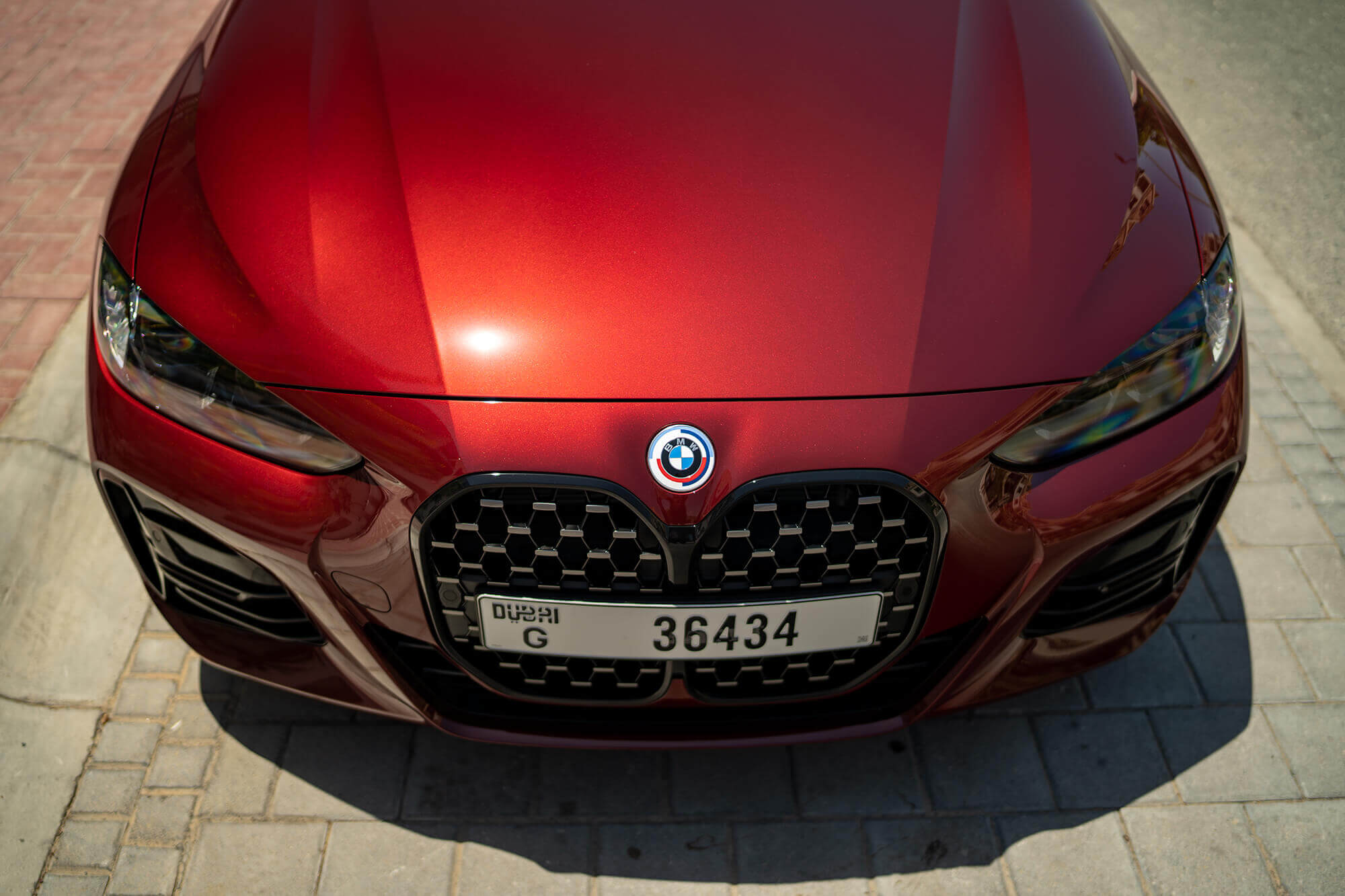 BMW 430 Convertible Burgundy