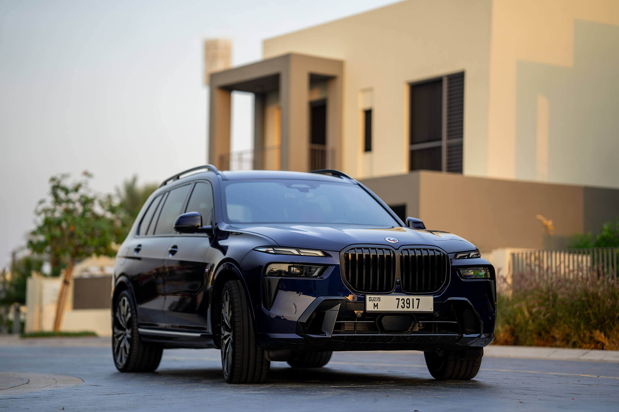 BMW X7 Restyling Dark Blue