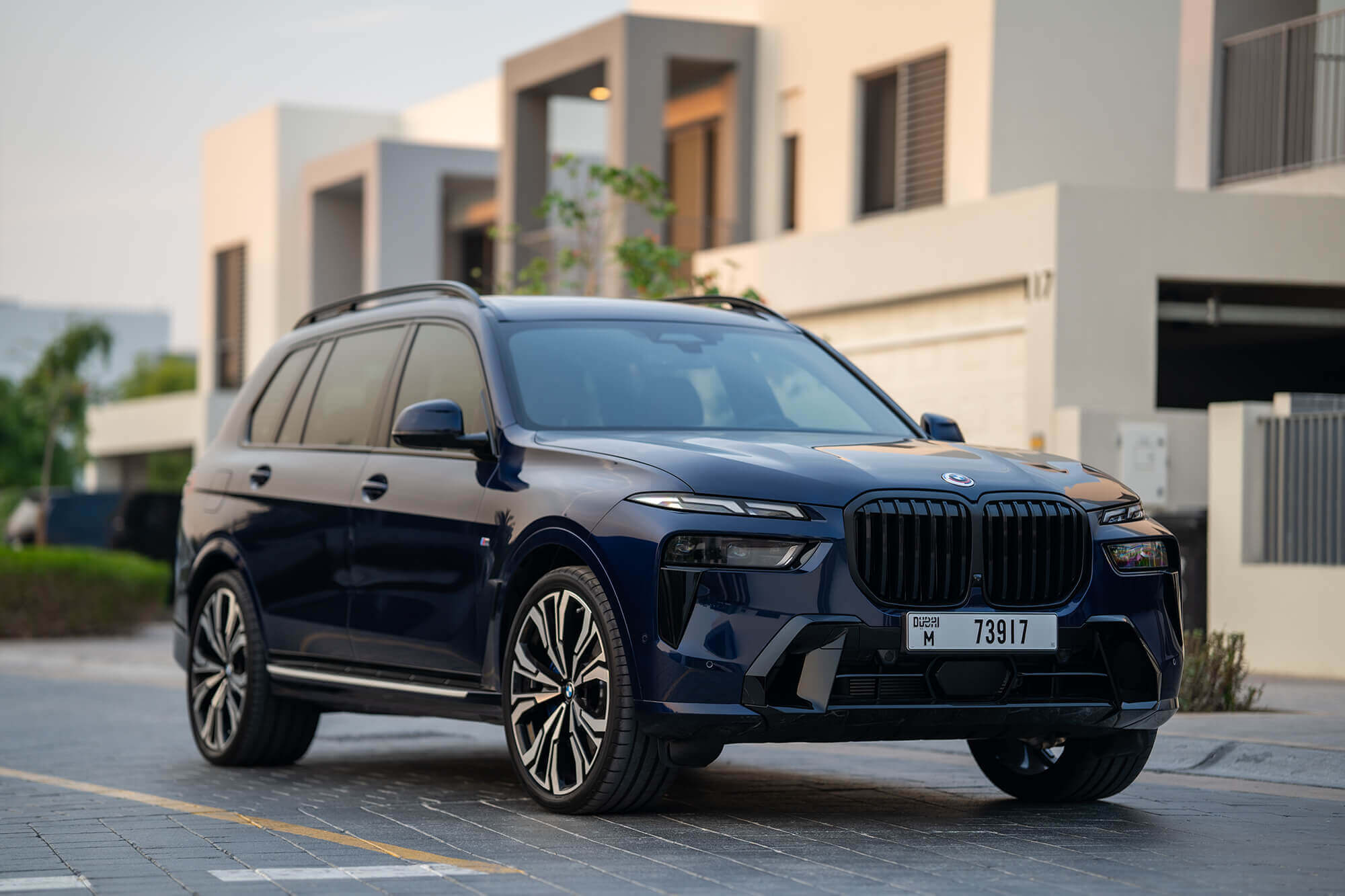 BMW X7 Restyling Dark Blue