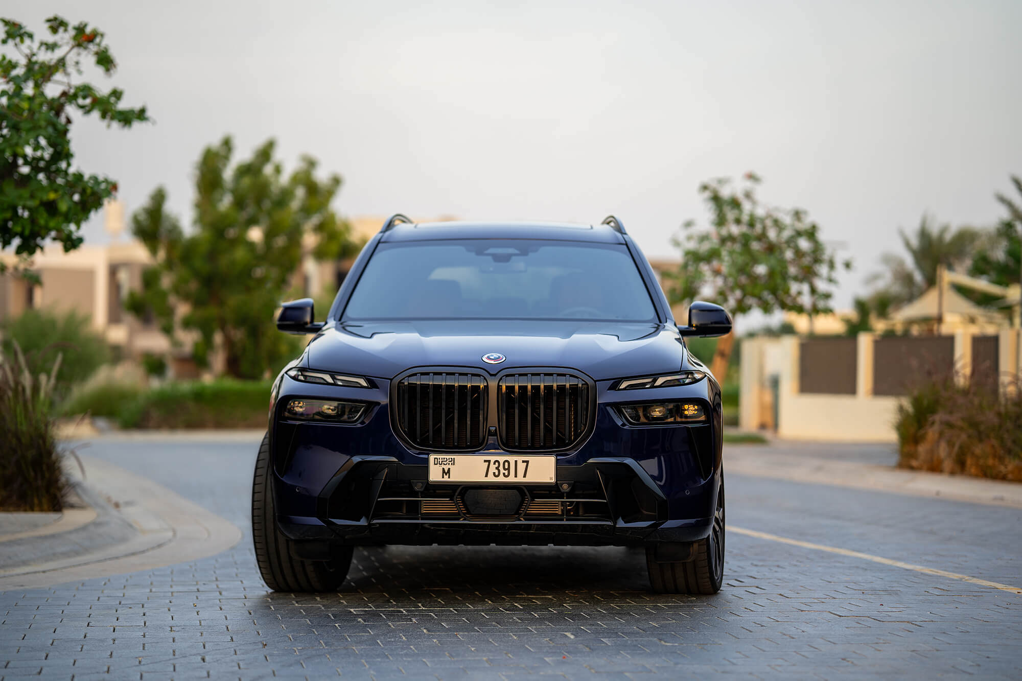 BMW X7 Restyling Dark Blue