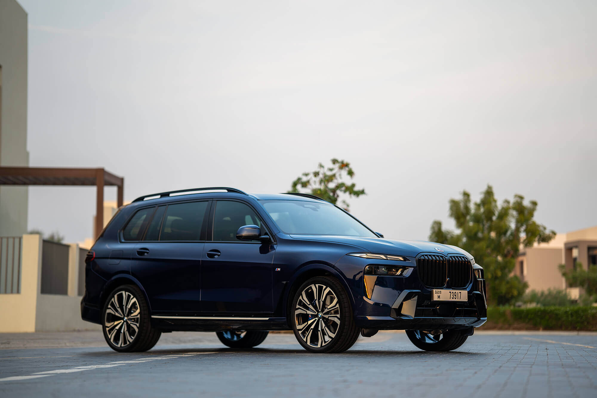 BMW X7 Restyling Dark Blue