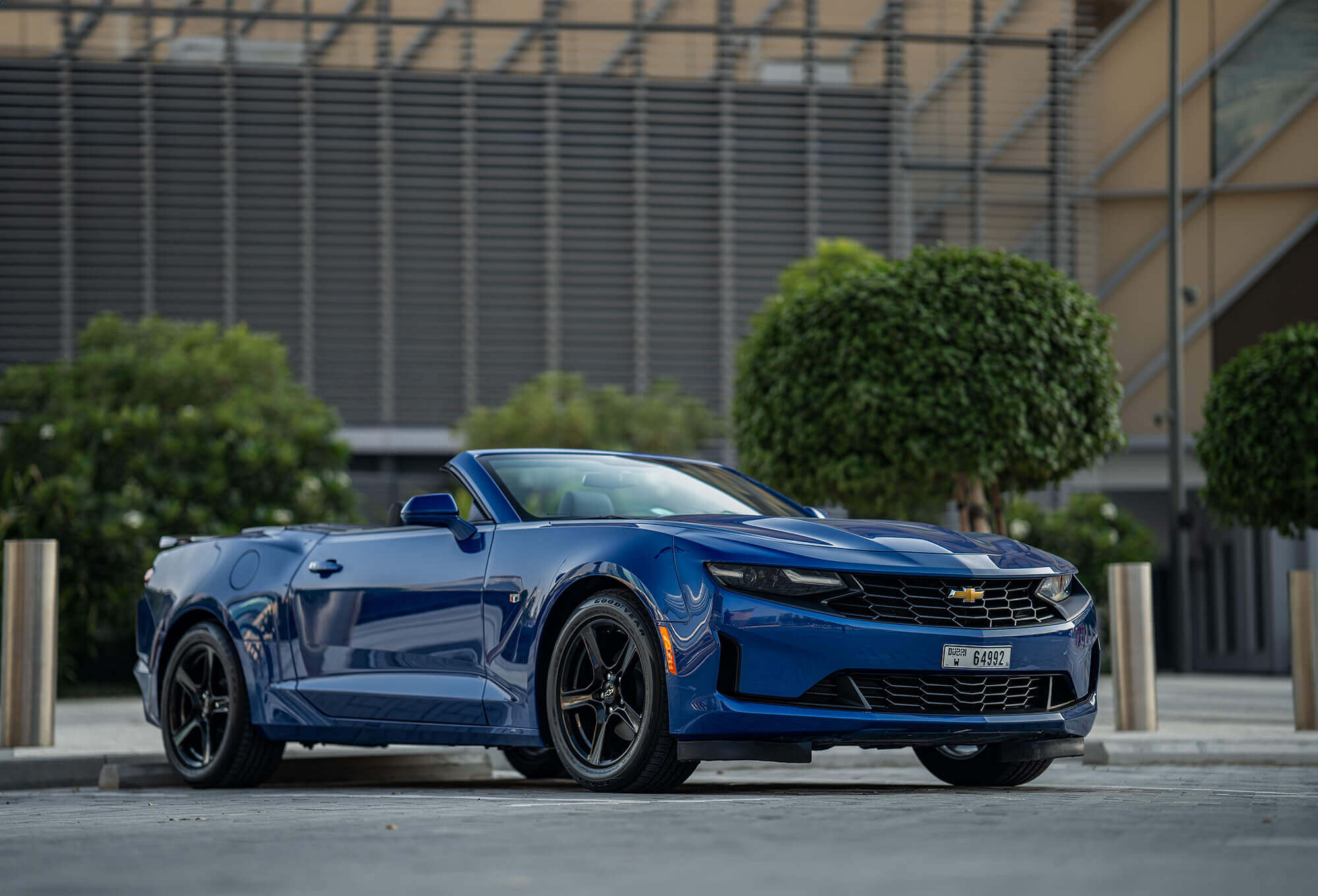 Chevrolet Camaro Convertible Blue