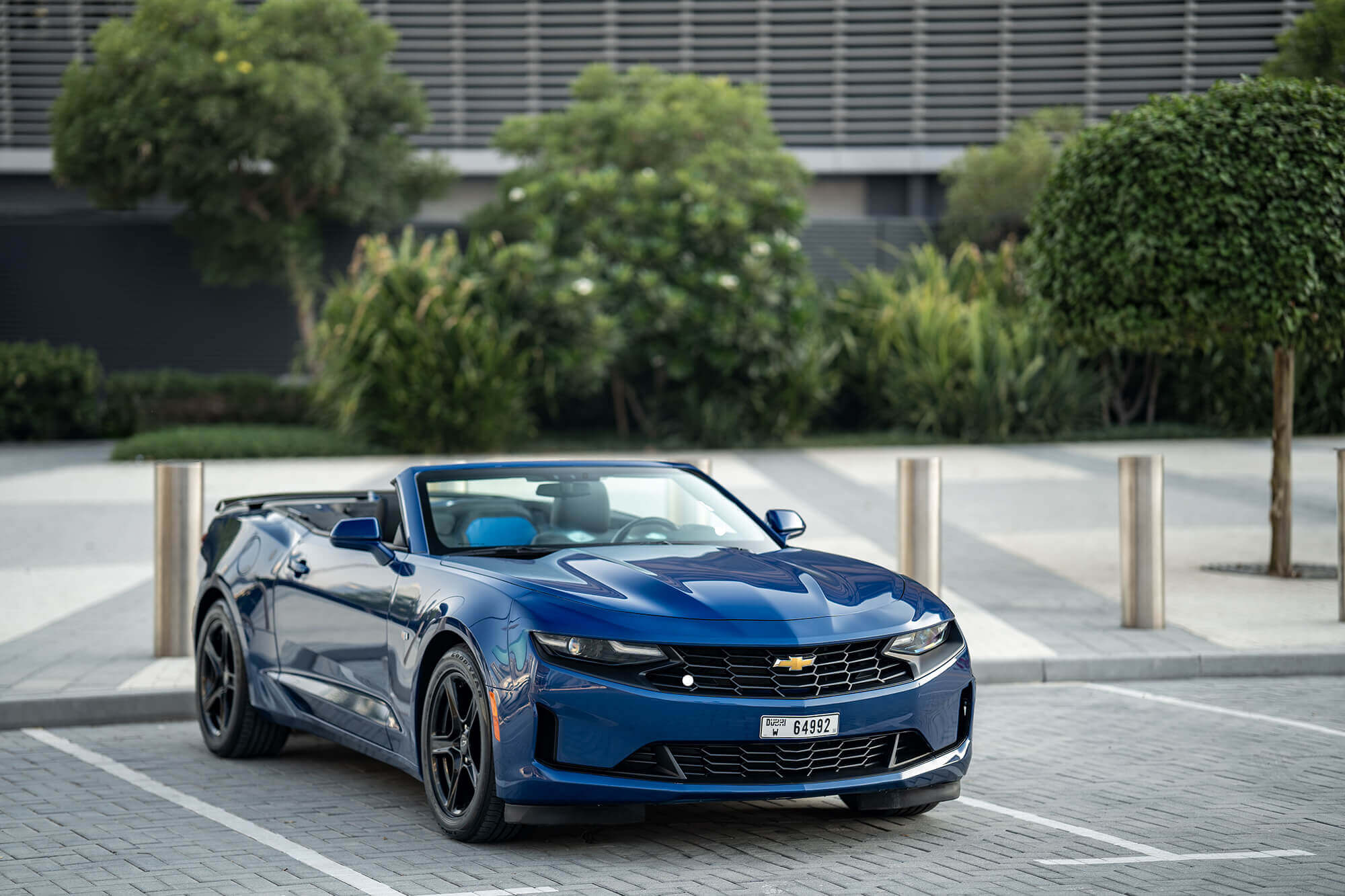 Chevrolet Camaro Convertible Blue