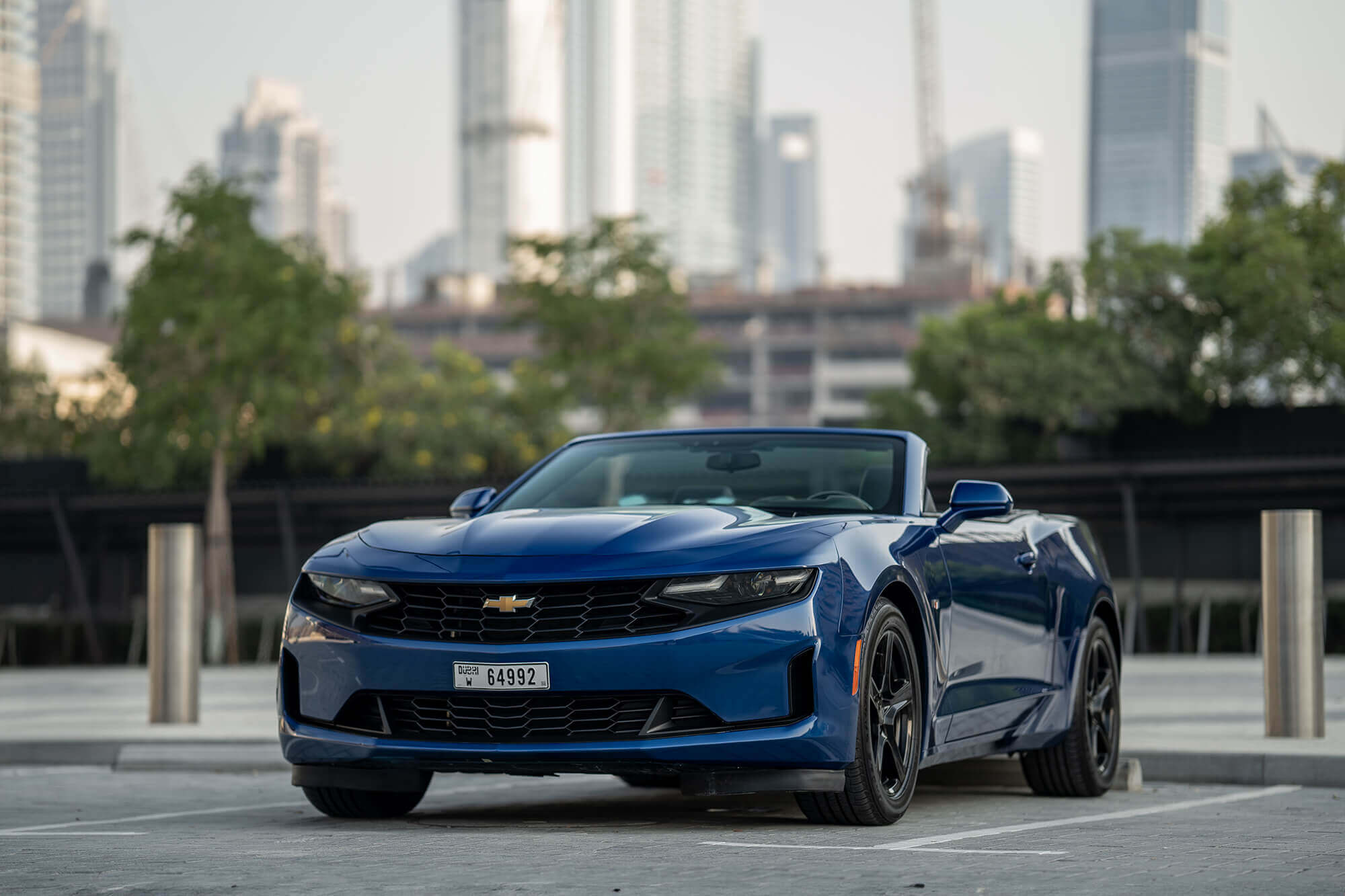 Chevrolet Camaro Convertible Blue