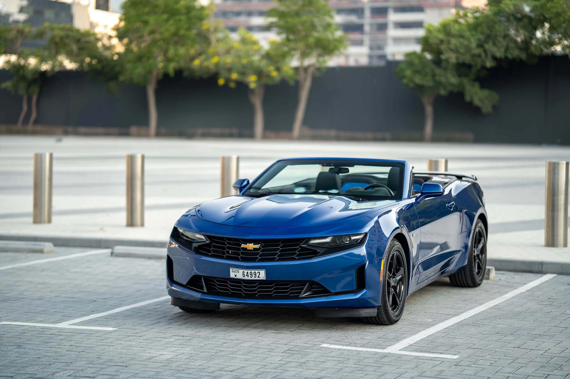 Chevrolet Camaro Convertible Blue