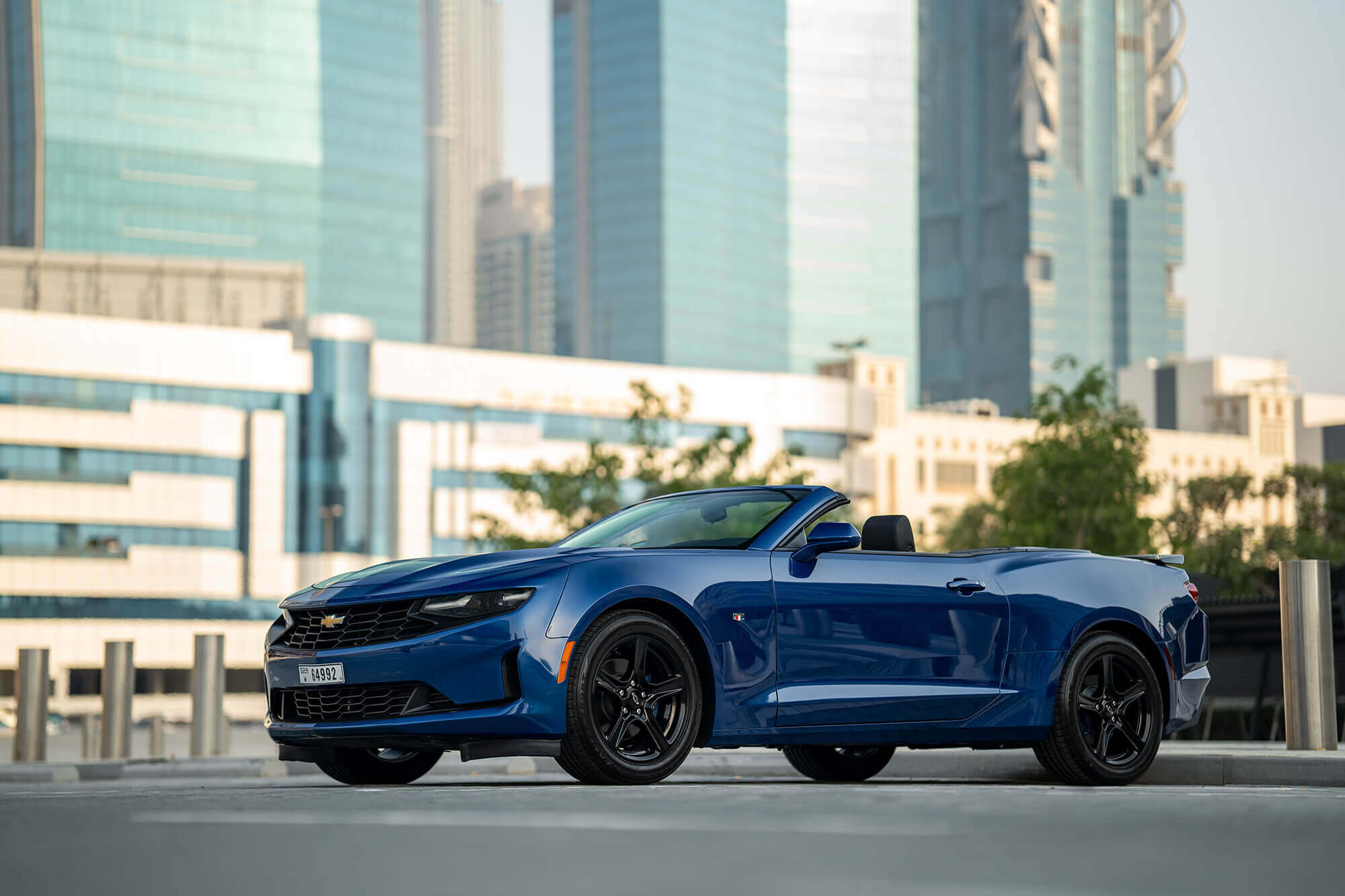 Chevrolet Camaro Convertible Blue