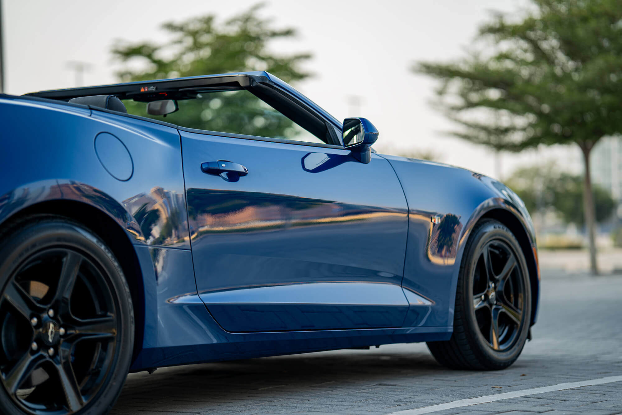 Chevrolet Camaro Convertible Blue