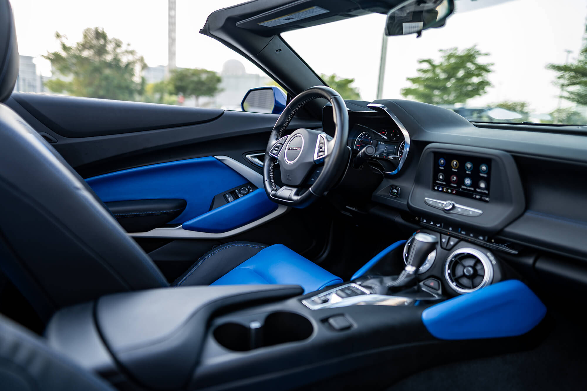 Chevrolet Camaro Convertible Blue