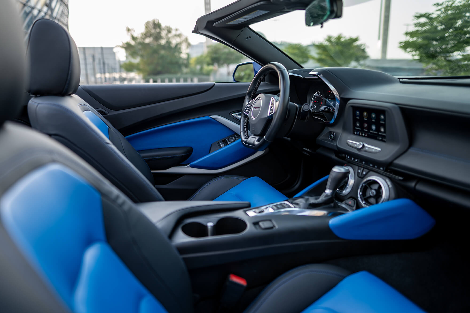 Chevrolet Camaro Convertible Blue