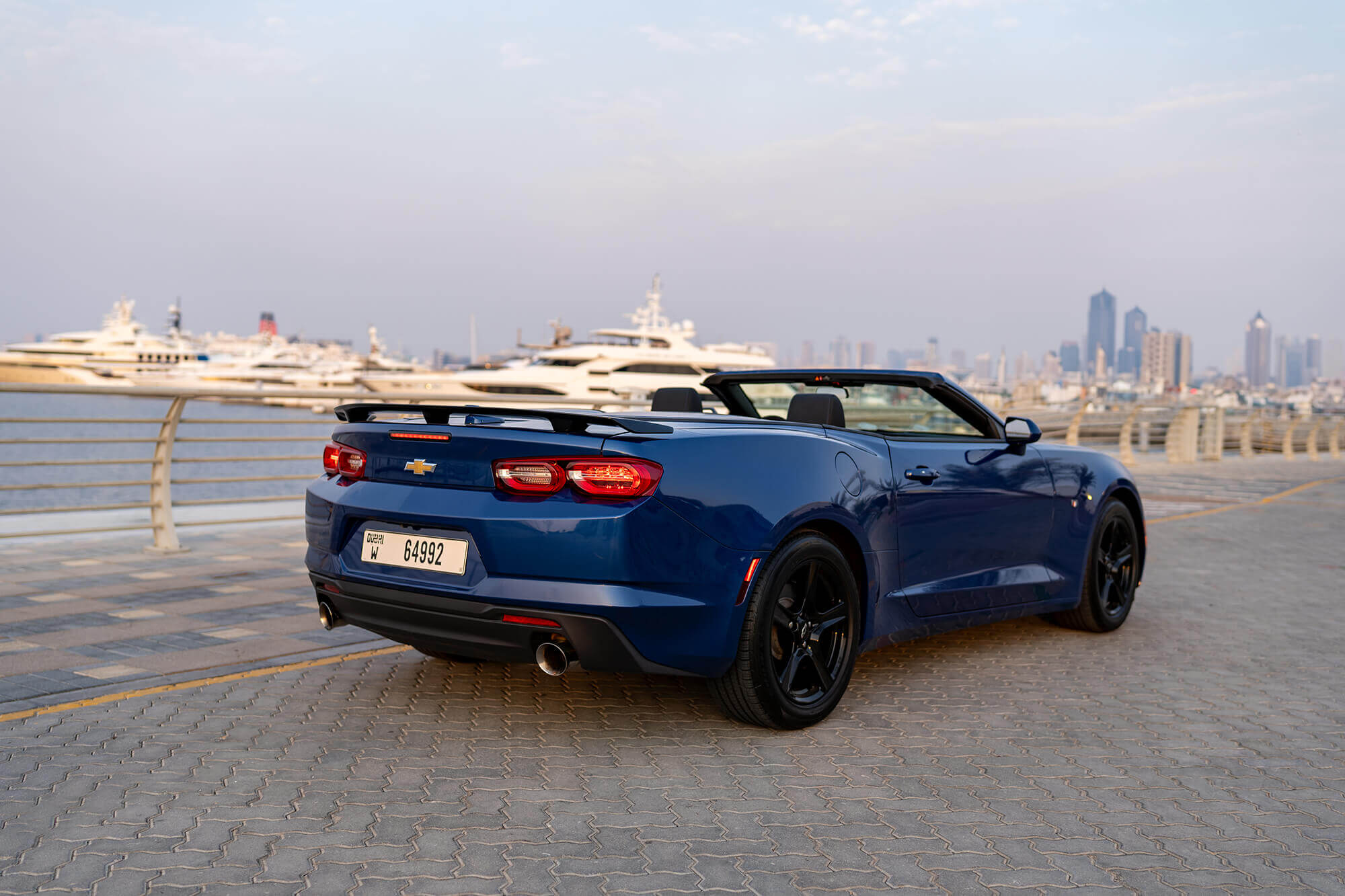 Chevrolet Camaro Convertible Blue