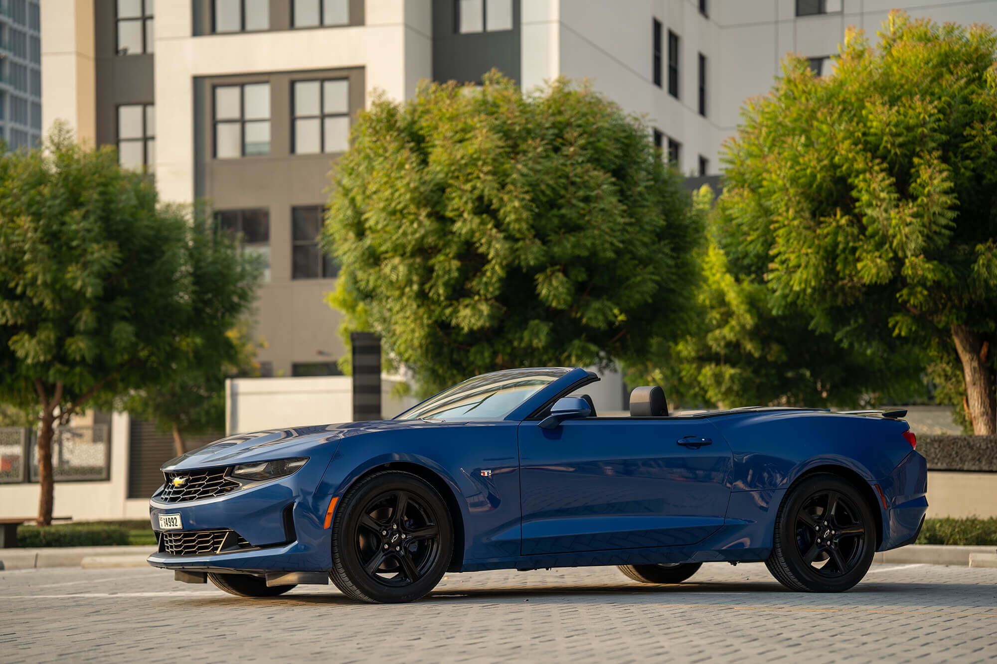 Chevrolet Camaro Convertible Blue