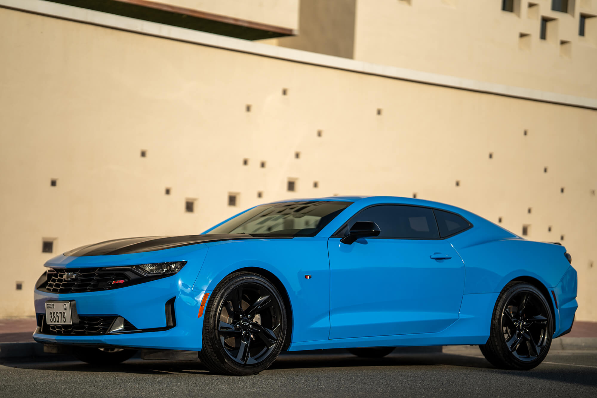 Chevrolet Camaro Light Blue