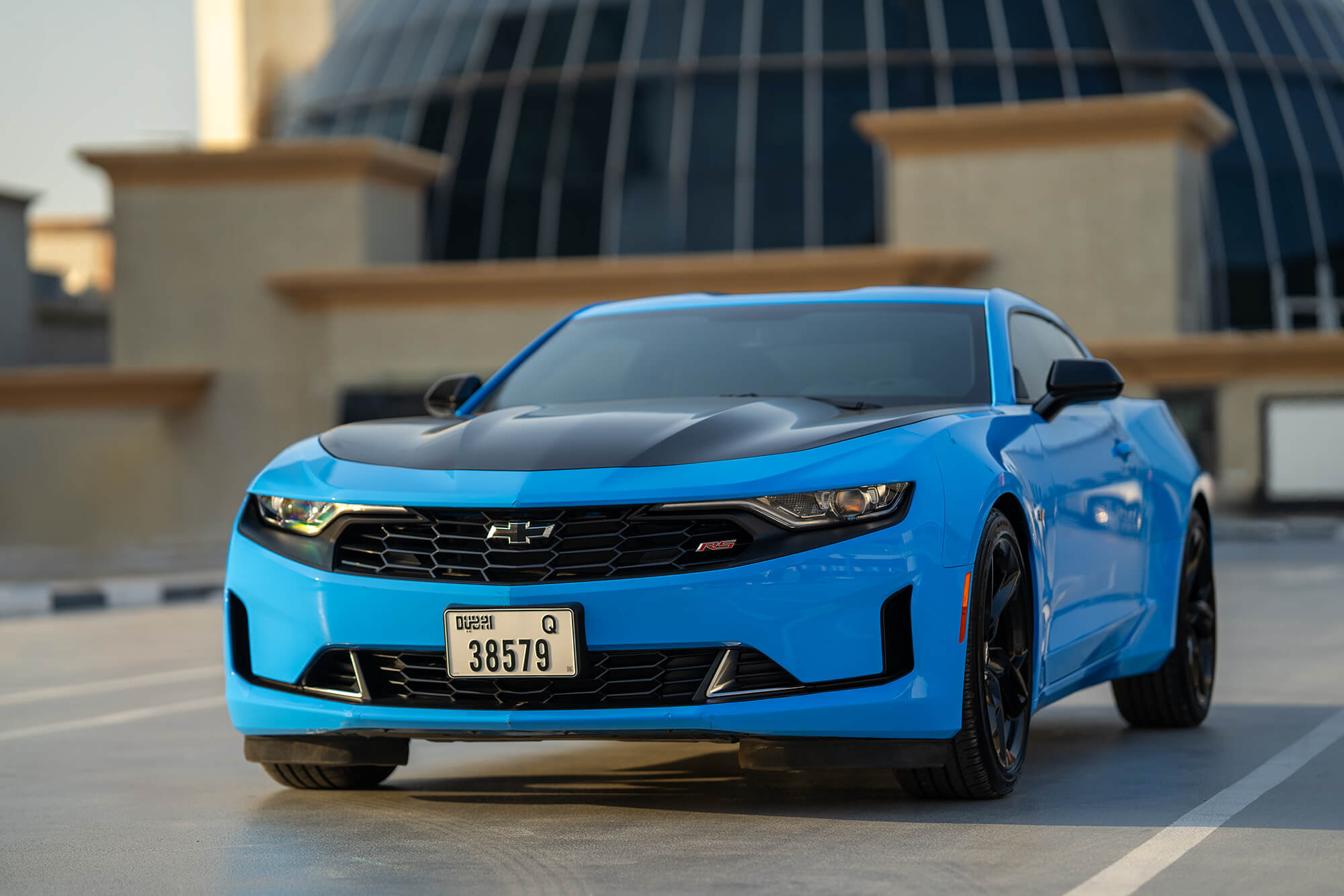 Chevrolet Camaro Light Blue