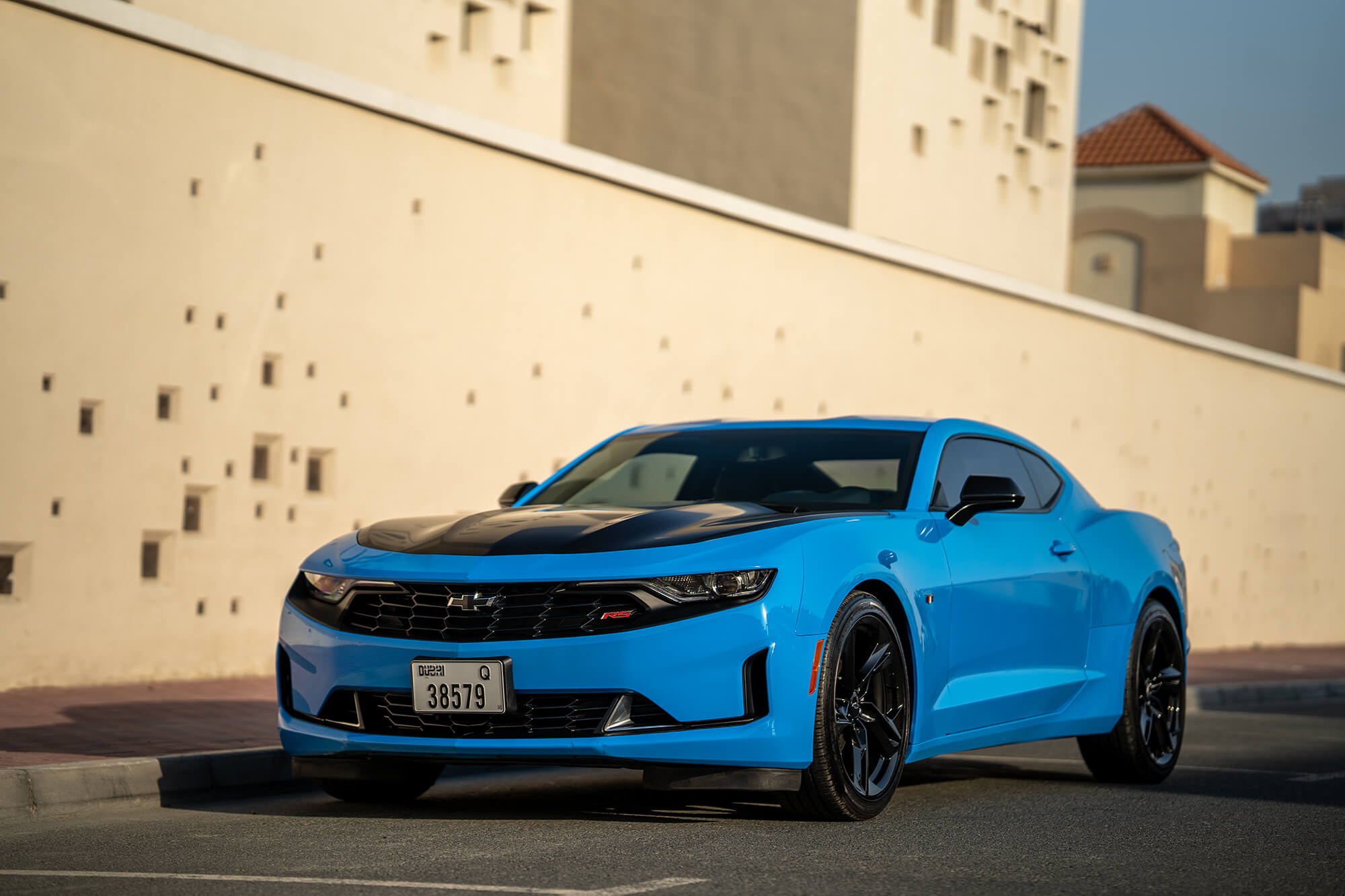 Chevrolet Camaro Light Blue