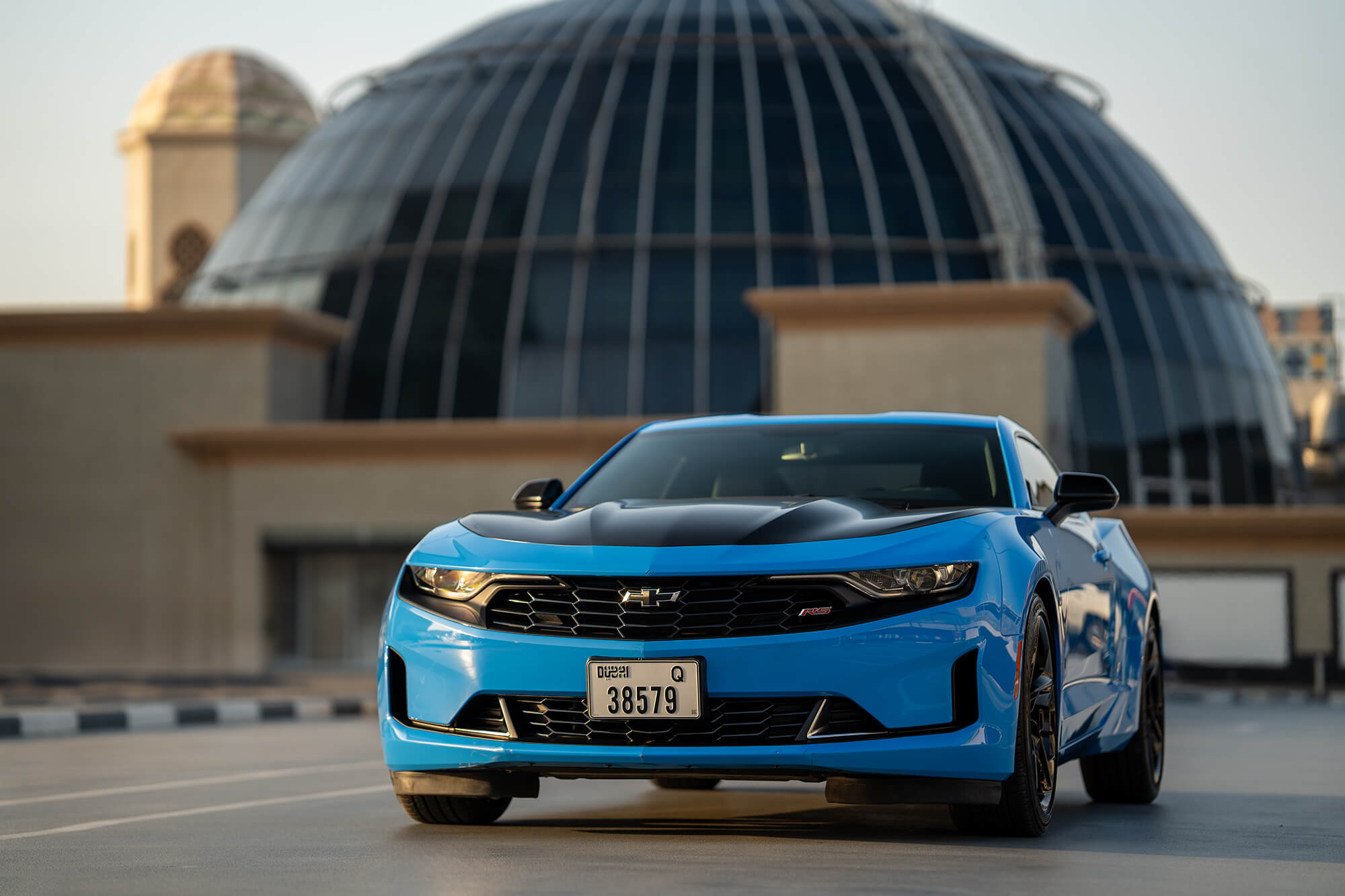 Chevrolet Camaro Light Blue