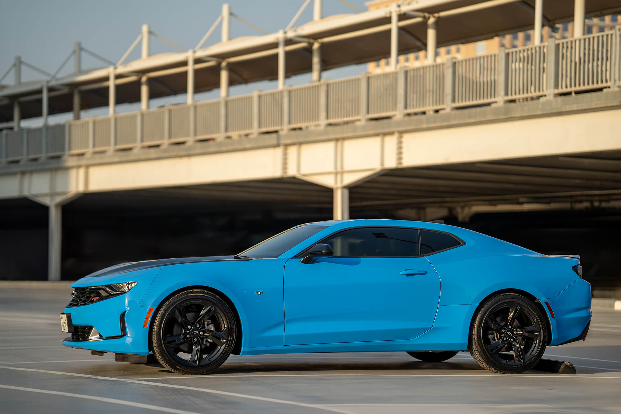 Chevrolet Camaro Light Blue