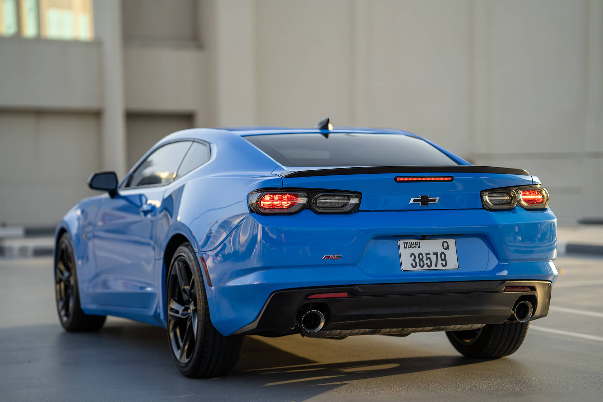 Chevrolet Camaro Light Blue