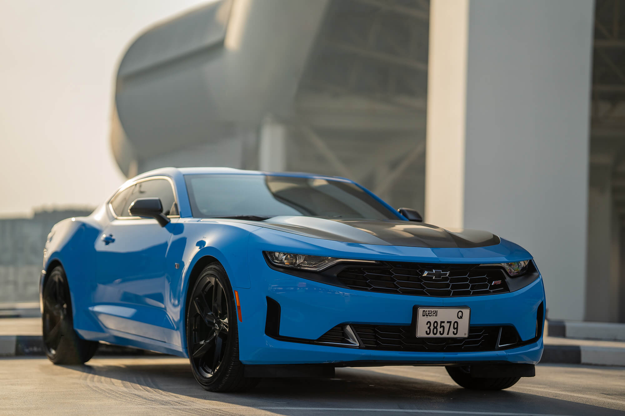 Chevrolet Camaro Light Blue