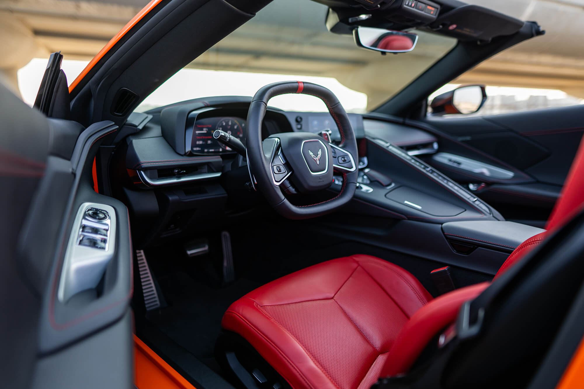 Chevrolet Corvette C8 Orange