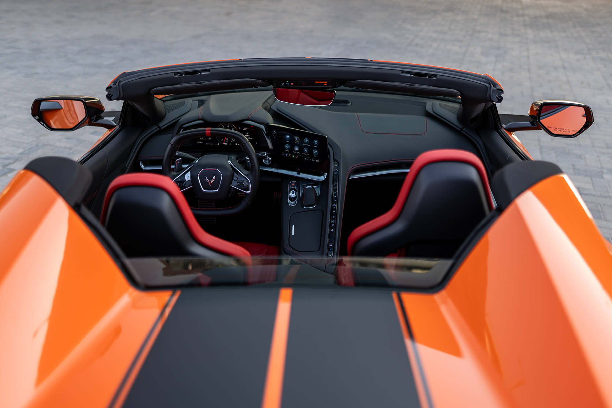 Chevrolet Corvette C8 Orange