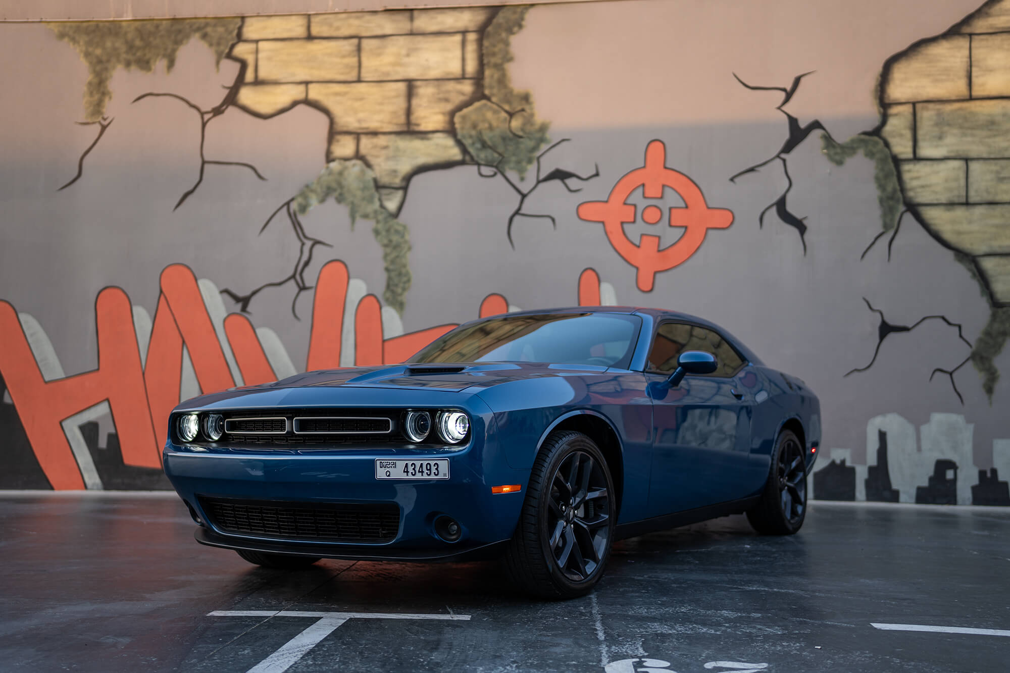 Dodge Challenger Blue